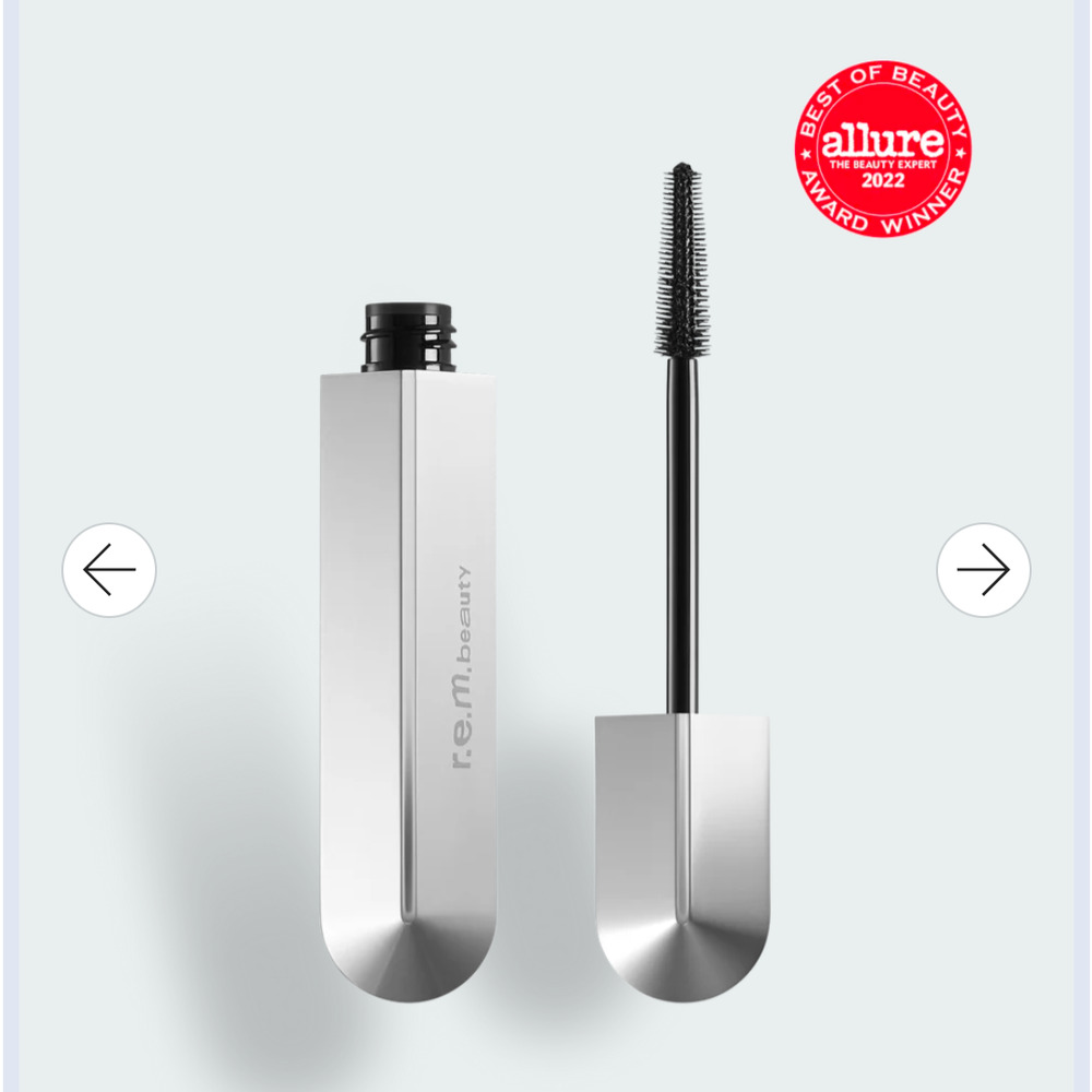 R.E.M. Beauty Flourishing Lengthening Mascara .20 FL OZ NIB Midnight Black